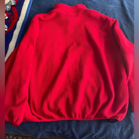 Vintage LL Bean Snap Fleece Pullover - Picture 3 of 6